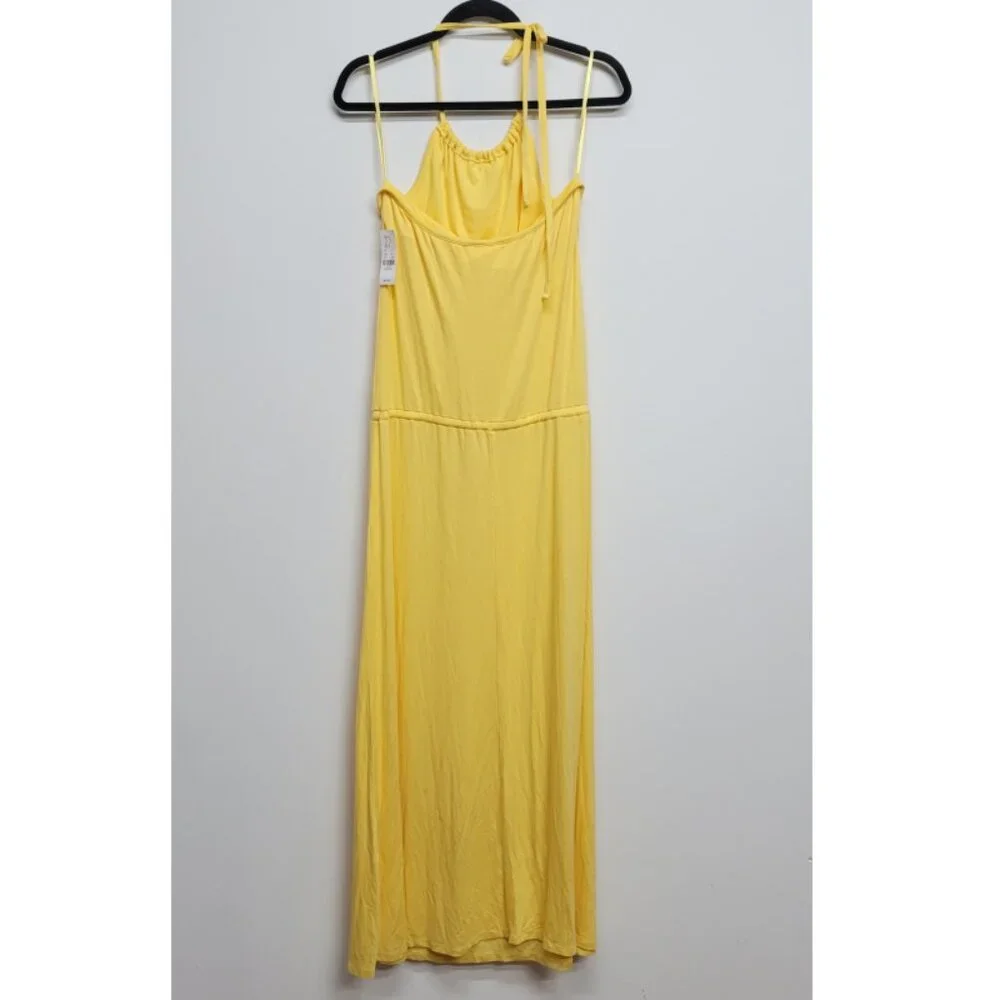 New York & Company yellow halter